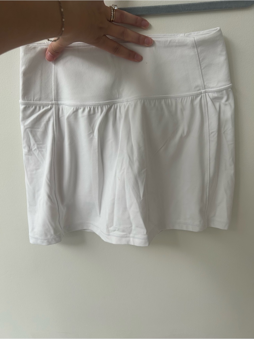 Athleta White Women's Athletic Skort with Built-In Shorts